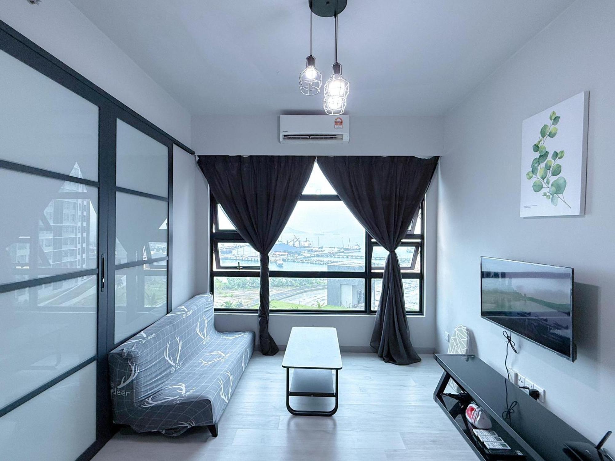 Vv Homestay Jesselton Quay Surla Sabah Mall Kk 亚庇贵赴行馆 Kota Kinabalu Exterior foto