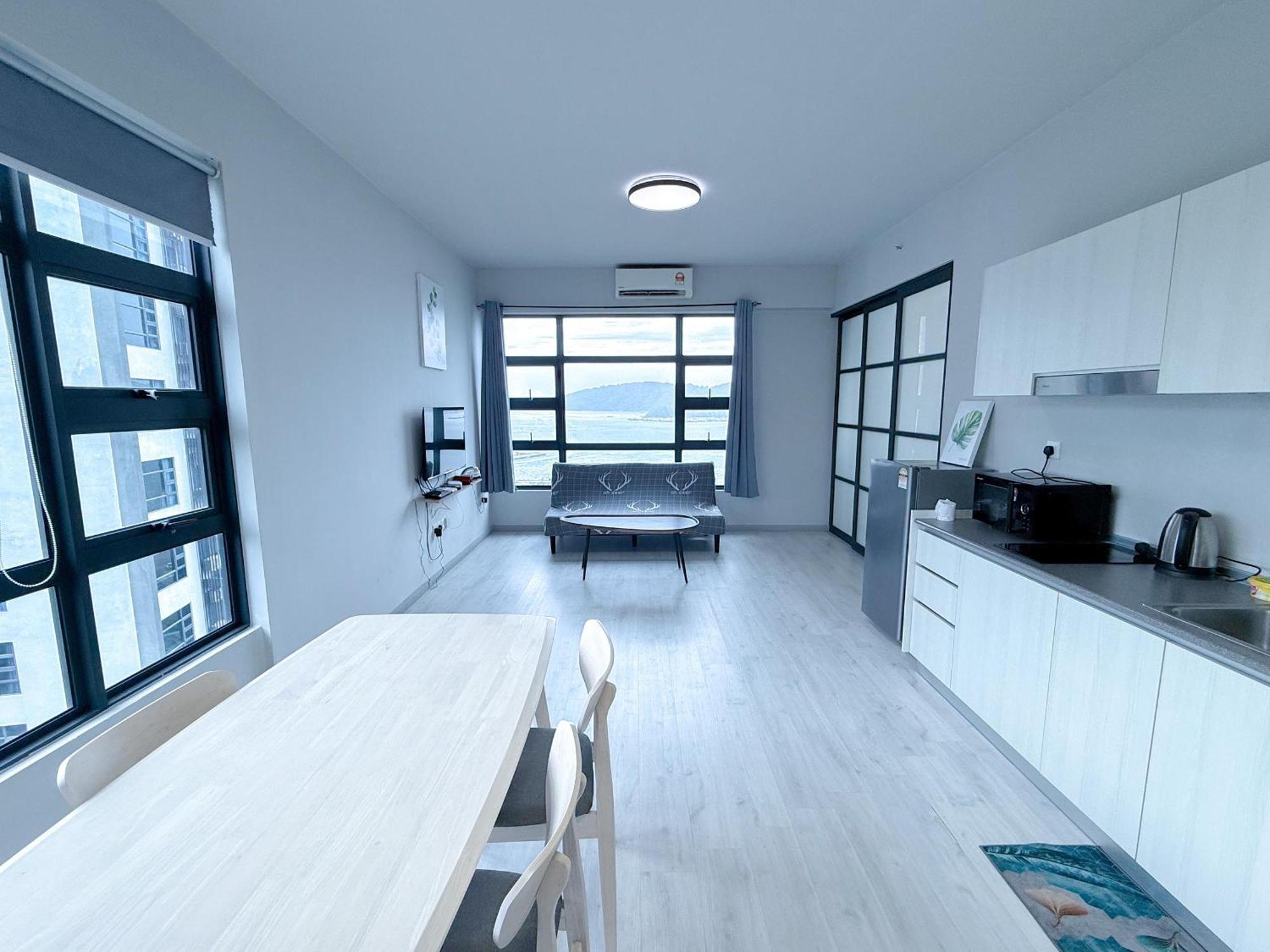 Vv Homestay Jesselton Quay Surla Sabah Mall Kk 亚庇贵赴行馆 Kota Kinabalu Exterior foto